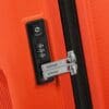 ⁦American Tourister Aerostep - טרולי אמריקן טוריסטר כתום md896001⁩ – תמונה ⁦9⁩