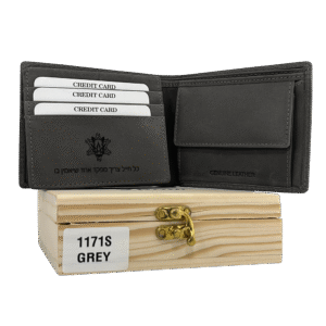 ארנק בתוך קופסת עץ מהודרת