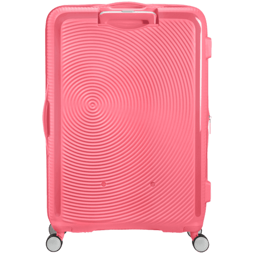 ⁦מזוודה קשיחה גדולה  78cm/"28 American Tourister Soundbox kissed coral 32G00003⁩ – תמונה ⁦4⁩