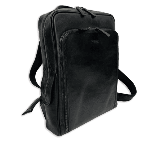 Italian leather backpack