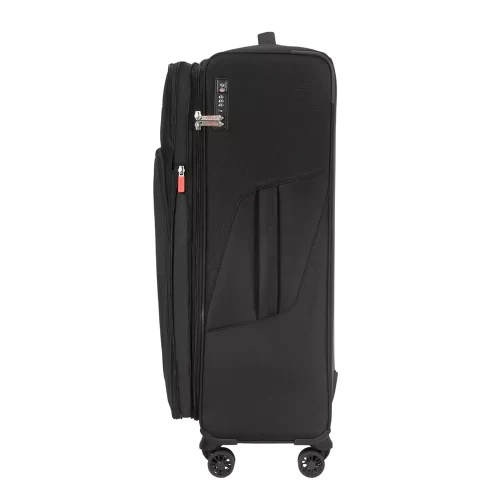 ⁦סט מזוודות מומלץ 29" + 20" American Tourister Summerfunk שחור (חברת הבת של סמסונייט)⁩ – תמונה ⁦8⁩