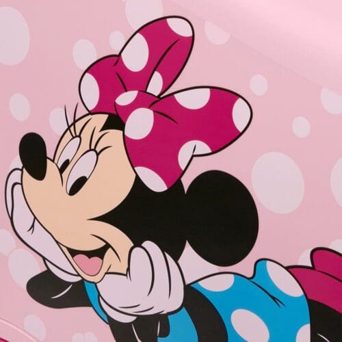 ⁦מזוודה לילדים לרכיבה Samsonite Dream2Go Disney Minnie Glitter 56c90001⁩ – תמונה ⁦8⁩