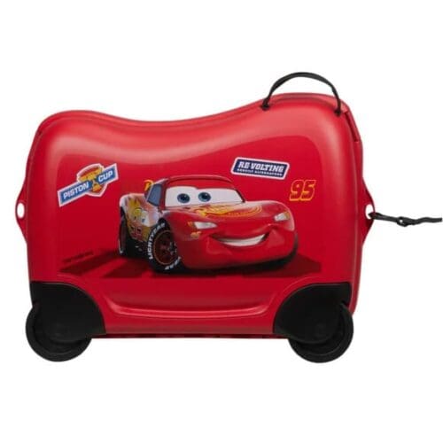 ⁦מזוודת ילדים לרכיבה Samsonite Dream2GO 56c10001 Disney Cars Ride-On Suitcase⁩ – תמונה ⁦3⁩