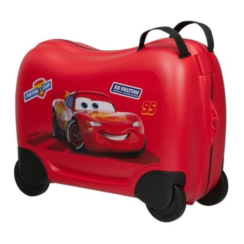 ⁦מזוודת ילדים לרכיבה Samsonite Dream2GO 56c10001 Disney Cars Ride-On Suitcase⁩ – תמונה ⁦8⁩