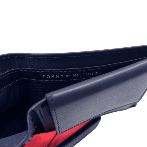 ⁦TOMMY HILFIGER ארנק לגברים מעור - 100% אורגינל⁩ – תמונה ⁦4⁩