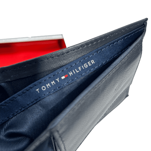 ⁦TOMMY HILFIGER ארנק לגברים מעור - 100% אורגינל⁩ – תמונה ⁦5⁩