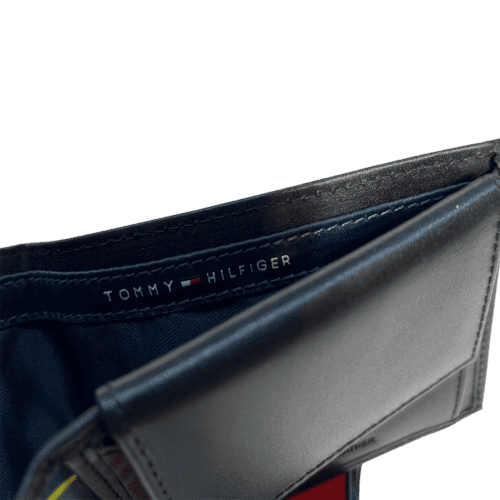 ⁦TOMMY HILFIGER ארנק לגברים מעור - 100% אורגינל⁩ – תמונה ⁦4⁩