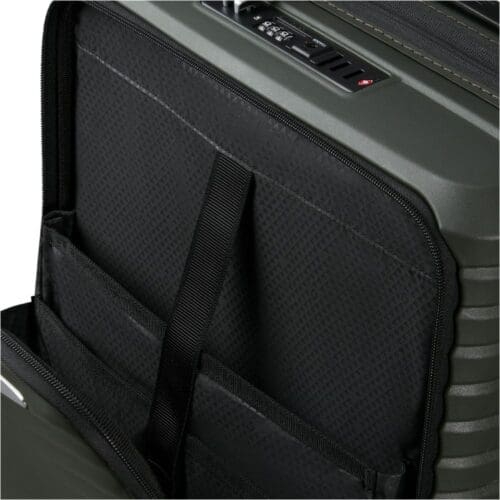 ⁦טרולי עסקים SAMSONITE UPSCAPE 55cm/20 KJ114007 ירוק זית⁩ – תמונה ⁦4⁩