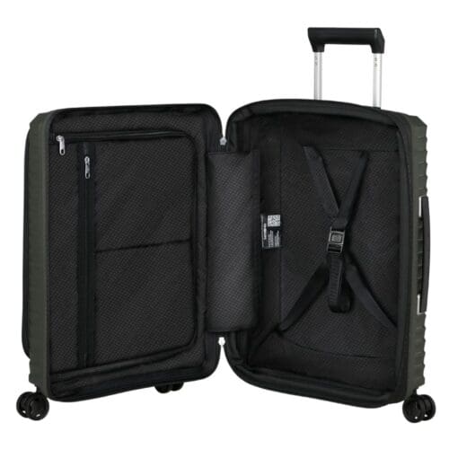 ⁦טרולי עסקים SAMSONITE UPSCAPE 55cm/20 KJ114007 ירוק זית⁩ – תמונה ⁦5⁩