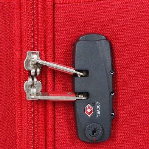 ⁦מזוודה טרולי קלת משקל סמסונייט 20" Samsonite Citybeat Red ka700003⁩ – תמונה ⁦8⁩