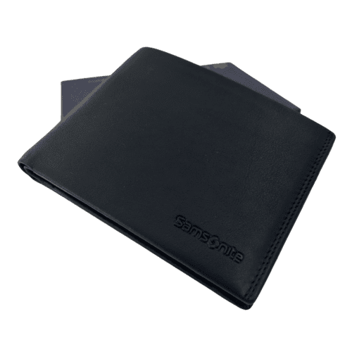 ⁦חריטה בארנק סמסונייט Samsonite ATTACK2 CT809015⁩ – תמונה ⁦4⁩