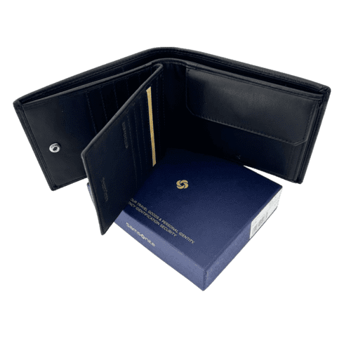 ⁦ארנק לגבר עם חריטה סמסונייט Samsonite ATTACK 2 CT809013 135052⁩ – תמונה ⁦3⁩