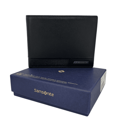 ⁦ארנק מעור סמסונייט Samsonite PRO-DLX 6  KK309005⁩ – תמונה ⁦4⁩