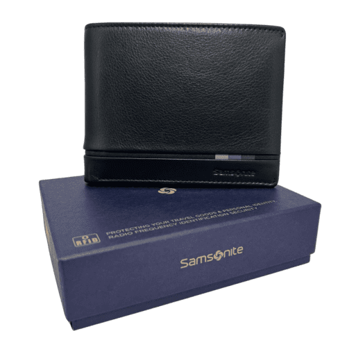 ⁦ארנק עם חריטה סמסונייט Samsonite FLAGGED 2 KM709015⁩ – תמונה ⁦5⁩