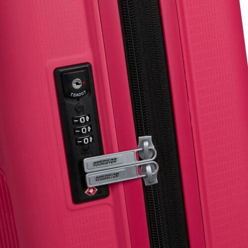 ⁦American Tourister Aerostep Pink - סדרת הטרולים החדשה המתרחבים MD890001⁩ – תמונה ⁦6⁩