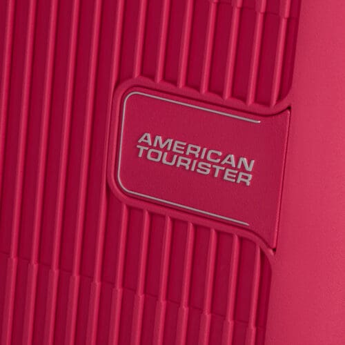 ⁦American Tourister Aerostep Pink - סדרת הטרולים החדשה המתרחבים MD890001⁩ – תמונה ⁦9⁩