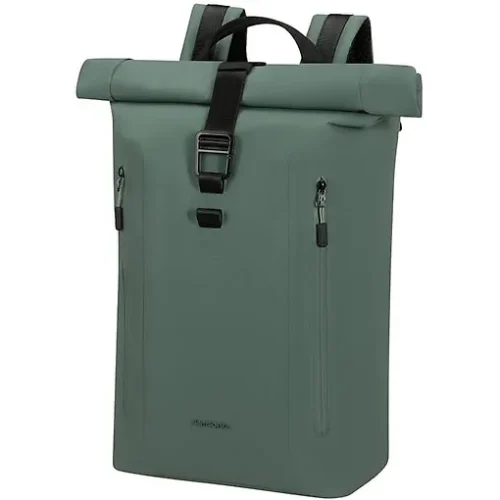⁦SAMSONITE Coatify Biz Rolltop תיק גב 15.6 אינץ' ירוק KP504004⁩ – תמונה ⁦3⁩