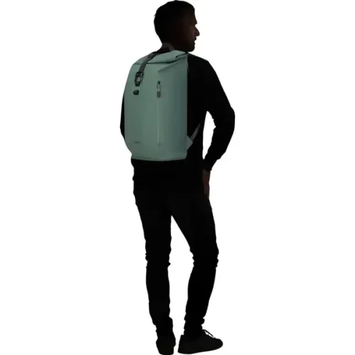 ⁦SAMSONITE Coatify Biz Rolltop תיק גב 15.6 אינץ' ירוק KP504004⁩ – תמונה ⁦5⁩