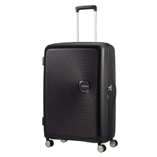 ⁦מזוודה 77 ס"מ American Tourister SOUNDBOX  32G09003 Soundbox Black⁩ – תמונה ⁦4⁩