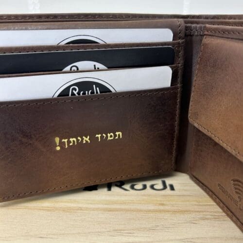 ⁦ארנק עם חריטה⁩ – תמונה ⁦6⁩