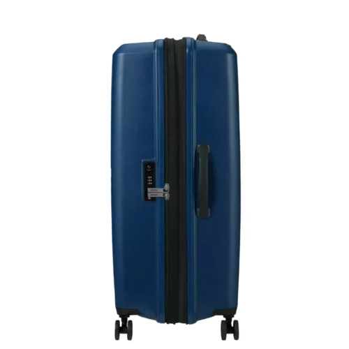 ⁦מזוודה גדולה 77 ס"מ Aerostep Blue American Tourister MD841003⁩ – תמונה ⁦4⁩