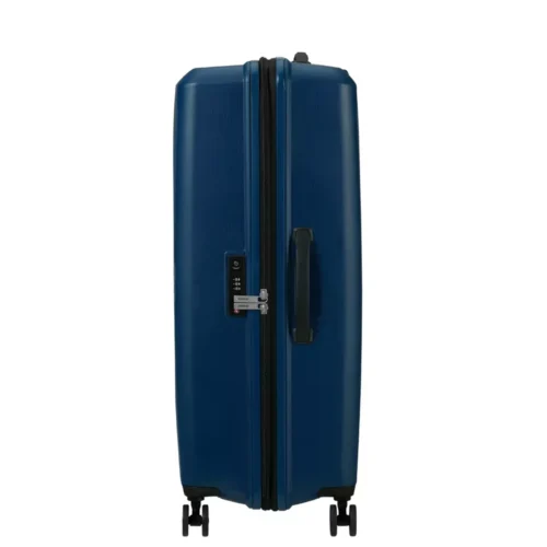 ⁦מזוודה גדולה 77 ס"מ Aerostep Blue American Tourister MD841003⁩ – תמונה ⁦6⁩