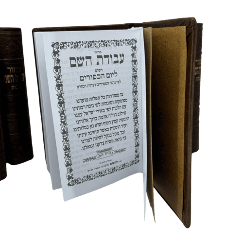 ⁦סט מחזורים מהודר (100% עור הטוב בעולם)⁩ – תמונה ⁦11⁩