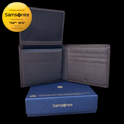 ארנק סמסונייט עם הטבעה אישית