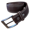 ⁦חגורת עור איטלקי לגבר (100% עור אמיתי) RUDI⁩ – תמונה ⁦9⁩