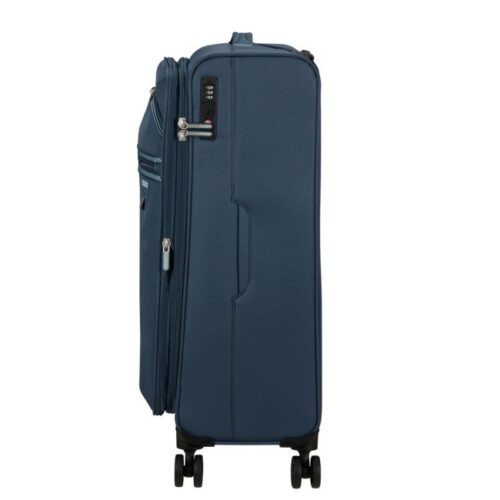 ⁦מזוודה רכה 25 אינץ' מבית American Tourister - קלילה, עמידה ומושלמת לכל נסיעה! MH631002⁩ – תמונה ⁦5⁩