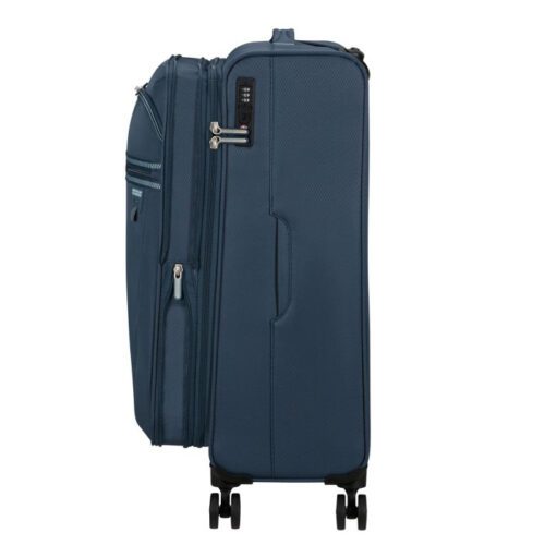 ⁦מזוודה רכה 25 אינץ' מבית American Tourister - קלילה, עמידה ומושלמת לכל נסיעה! MH631002⁩ – תמונה ⁦6⁩