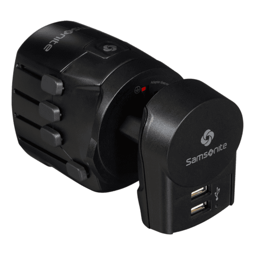 ⁦Travel Accessories Worldwide Adapter מתאם חשמל אוניברסלי SAMSONITE CO109118⁩ – תמונה ⁦3⁩