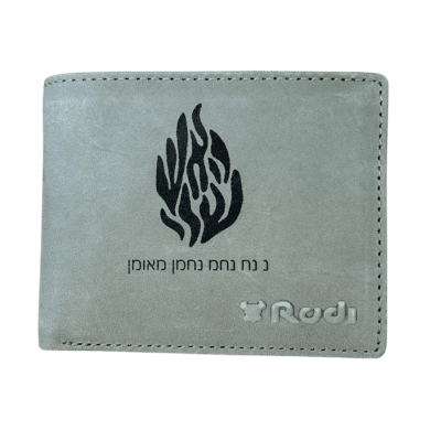 ארנקים עם חריטות לגברים