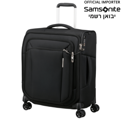 טרולי עסקים Samsonite Respark EXP 56 ס"מ עם תא למחשב וגלגלים שקטים