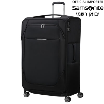 מזוודת Samsonite Re-Lite 78 ס"מ עם הרחבה וגלגלים שקטים