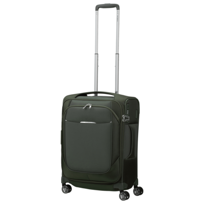 מזוודת טרולי סמסונייט Re-Lite 55 ס"מ עם גלגלים שקטים וקוביות אריזה