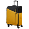 מזוודה צהובה American Tourister בגודל בינוני – דגם Daring Dash 66.5 ס"מ עם גלגלים כפולים MF749002