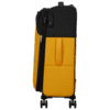 מזוודה צהובה American Tourister בגודל בינוני – דגם Daring Dash 66.5 ס"מ עם גלגלים כפולים MF749002
