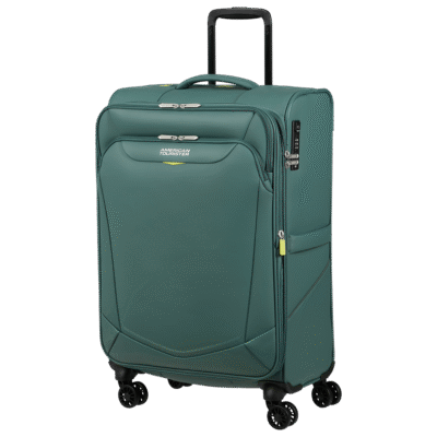 מזוודת American Tourister SummerRide בגודל 69 ס"מ בצבע ירוק יער