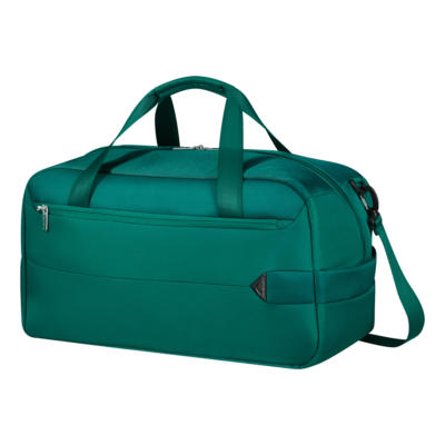 תיק דפל ירוק של סמסונייט עם חיבור לטרולי – קל במיוחד לנסיעות