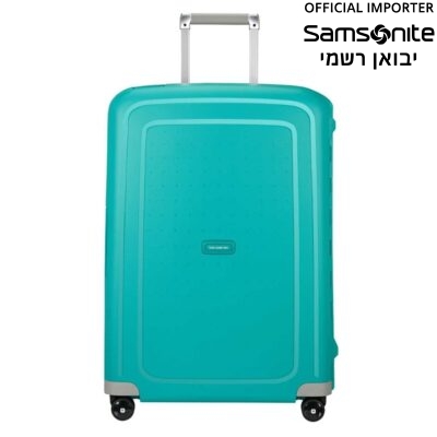 מזוודה קשיחה Samsonite S'Cure 28 אינץ' עם מבנה חזק לנסיעות ארוכות