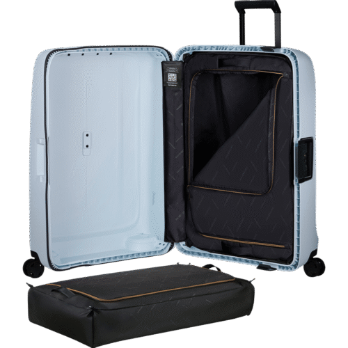 ⁦מזוודת Samsonite קשיחה עם נעילה – Essens Spinner בגודל בינוני | RUDI KM007002⁩ – תמונה ⁦5⁩