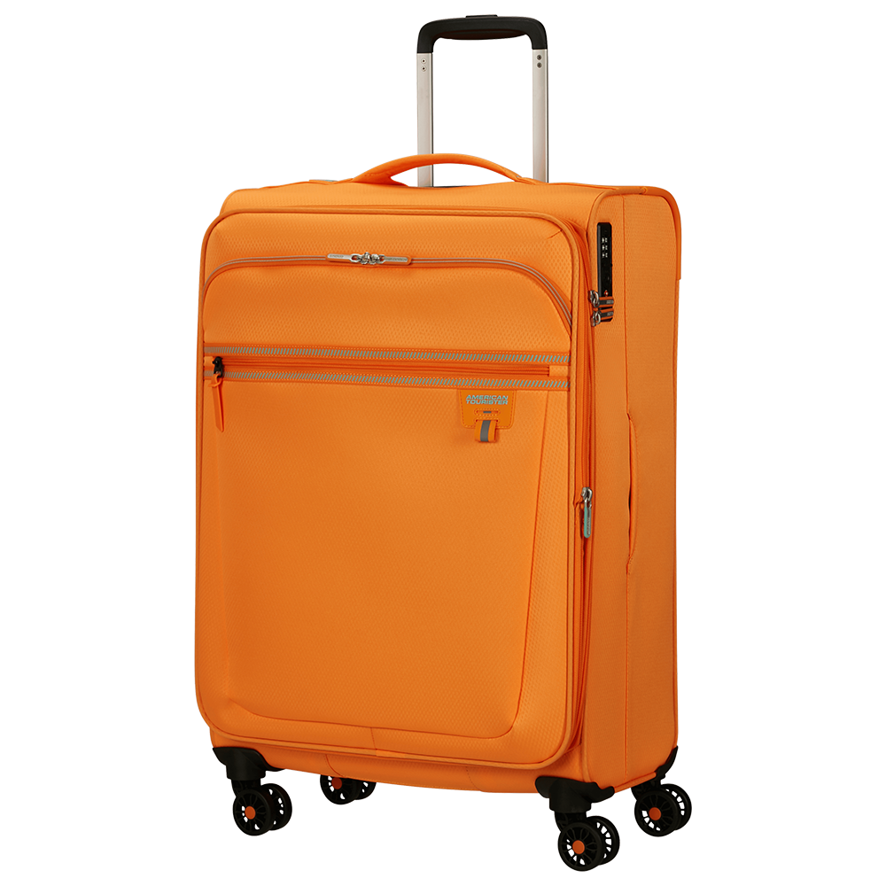 מזוודה בגודל בינוני 25 אינץ' בצבע כתום - American Tourister