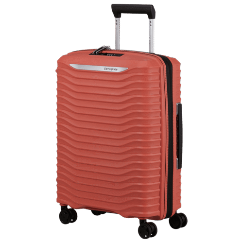 מזוודת Samsonite Upscape Spinner 55 ס"מ בצבע Clay – טרולי קל משקל עם הרחבה