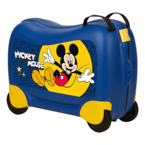 מזוודת ילדים Samsonite Dream2Go Disney Mickey Happy בצבע כחול עם מיקי מאוס