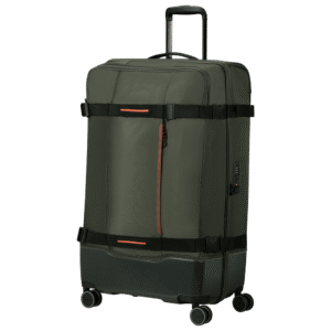 מזוודת American Tourister Urban Track 79cm ירוקה גדולה עם גלגלים ונעילת TSA