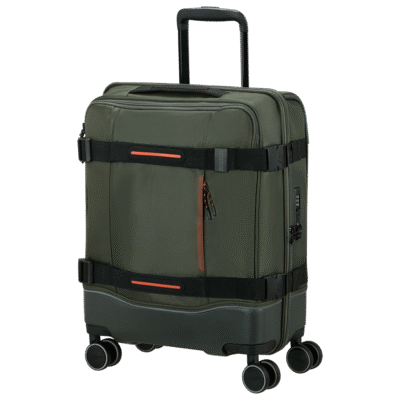 מזוודת קבינה American Tourister Urban Track 55cm בצבע ירוק כהה