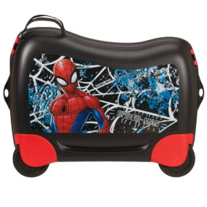 מזוודת רכיבה סמסונייט ספיידרמן לילדים – Dream2Go קשיחה עם עיצוב צבעוני ומשקל קל