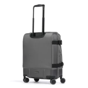 טרולי American Tourister Urban Track אפור 55 ס״מ עם גלגלים כפולים ומנעול TSA
