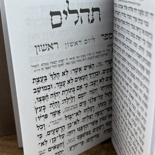 ⁦תהילים עם הקדשה גודל בינוני⁩ – תמונה ⁦5⁩